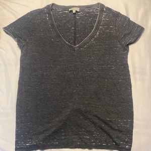 Lucky Brand grey burnout T-shirt